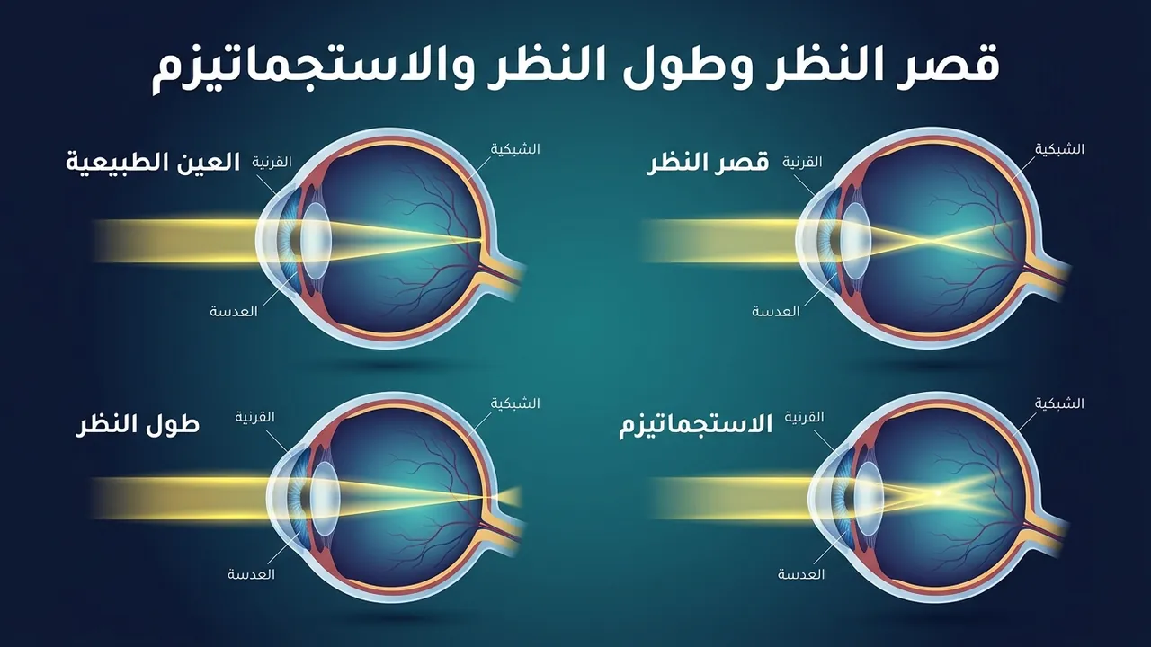 ما هو قصر النظر؟ اضطراب بصري شائع يصيب 1.5 مليار شخص حول العالم