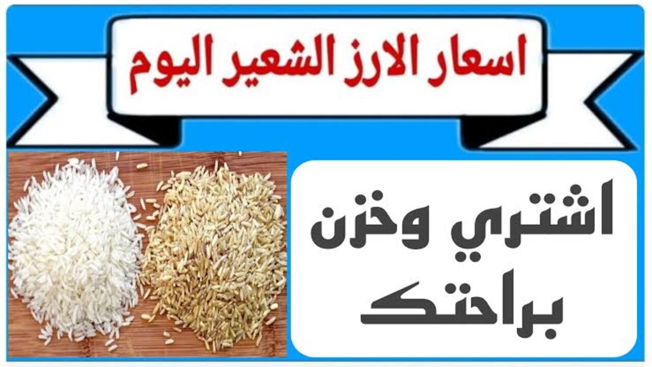 تحديث عاجل.. أسعار الأرز الشعير اليوم السبت 1 نوفمبر 2025 في الأسواق